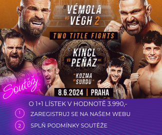 Soutěž o 1 + 1 lístek na Oktagon v Edenu v hodnotě 3.990,-