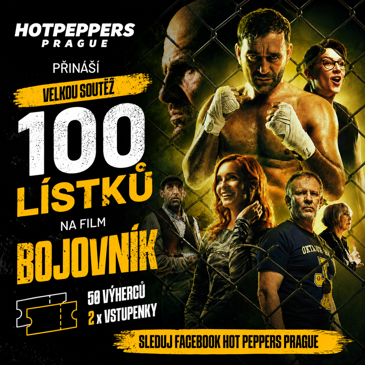 Soutěž o vstupenky na film Bojovník 2. kolo